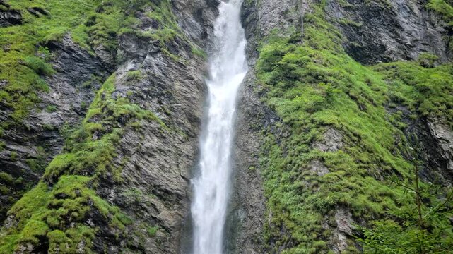 Waterfall in Liechtensteinklamm, St. Johann im Pongau, Austria