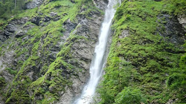 Waterfall in Liechtensteinklamm, St. Johann im Pongau, Austria