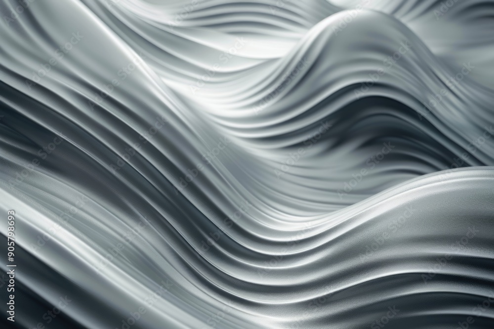 Poster a close-up shot of a wavy black and white surface with texture