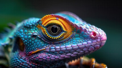 Fototapeta premium Animal photography featuring rare and endangered species, highlighting conservation, Realism, Bright colors, Photography