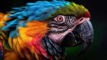 Fototapeta premium Animal photography featuring rare and endangered species, highlighting conservation, Realism, Bright colors, Photography