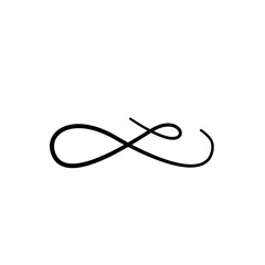 Hand drawn flourishes, swirls, decorative elements vector 