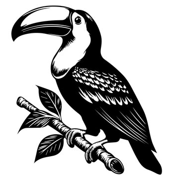 recommend clip art: Hand-Drawn Toucan Vector Illustration
