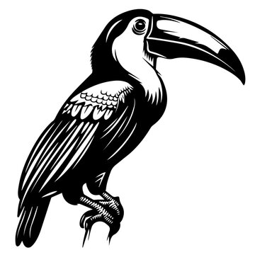 recommend clip art: Hand-Drawn Toucan Vector Illustration