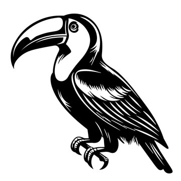 recommend clip art: Hand-Drawn Toucan Vector Illustration