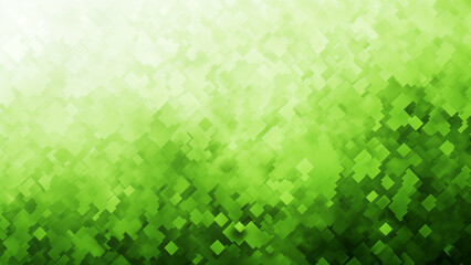 Pixelated Light Green Harmony