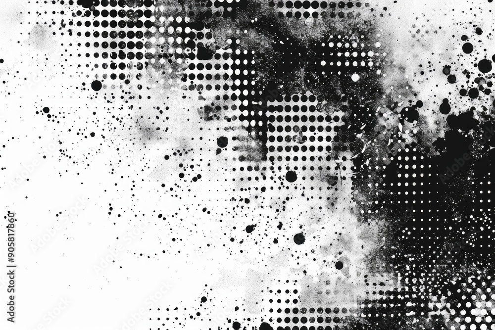 Poster simple black and white background for various uses