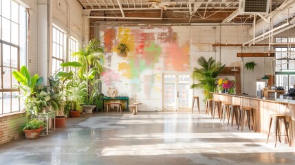 Un matrimonio in stile industriale, con decorazioni floreali eleganti, candele e dettagli architettonici vintage, crea un'atmosfera romantica e moderna perfetta per una cerimonia unica.