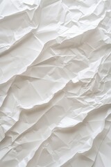 Obraz premium A close-up shot of a sheet of white paper with minimal texture and imperfections