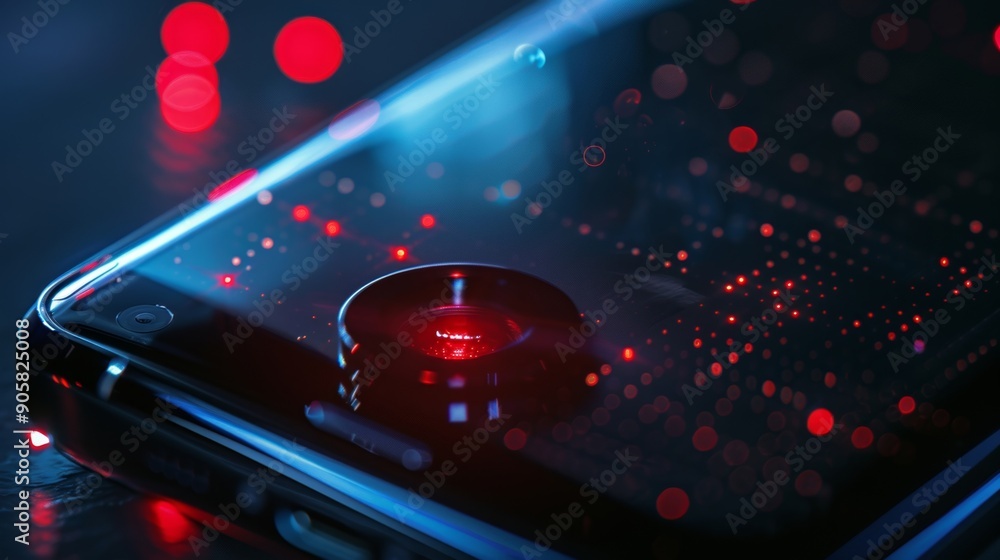 Poster the advanced autofocus system of a smartphone camera using laser technology to quickly and accuratel