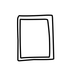 handdrawn frame