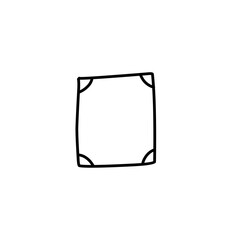 handdrawn frame