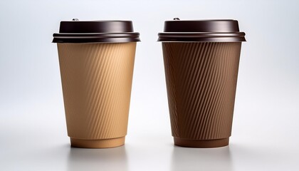 irvine california 5 july 2024 two coffee cups from am pm convenience stores