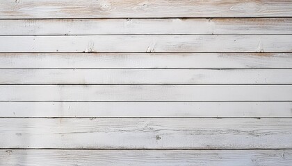 Obraz premium reclaimed weathered white painted wooden boards