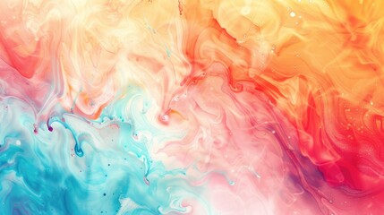 Fototapeta premium Colorful marble ink background with texture Abstract liquid gradient art for various uses