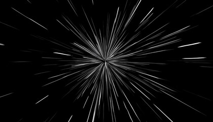 Fototapeta premium animation line motion element lines explosion element with alpha channel or transparent background