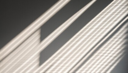 Obraz premium striped shadow from blinds shadow overlay effect