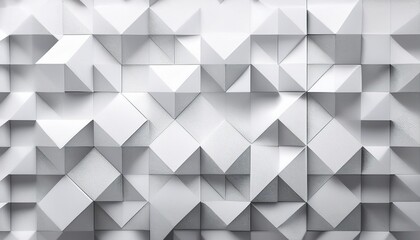 Obraz premium elegant gray and white squares pattern background texture square white abstract polygon texture on gray background white material in triangle and squares shapes