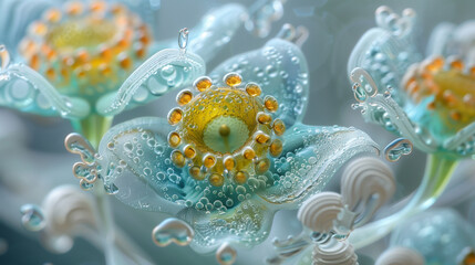 Macro Fluid Fantasy