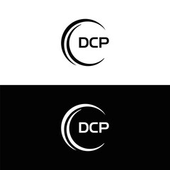 DCP logo. D C P design. White DCP letter. DCP, D C P letter logo design. D C P letter logo design in GOLD, GOLDEN LOGO, THREE, style. letter logo set in one artboard. D C P letter logo vector design.