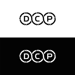 DCP logo. D C P design. White DCP letter. DCP, D C P letter logo design. D C P letter logo design in GOLD, GOLDEN LOGO, THREE, style. letter logo set in one artboard. D C P letter logo vector design.