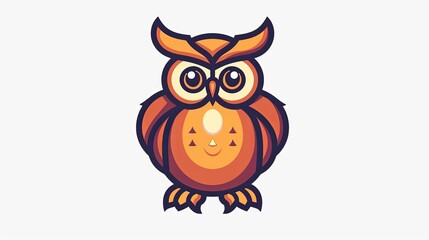 Obraz premium Cute Owl Illustration