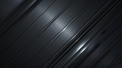 Obraz premium Abstract Black and Silver Stripes