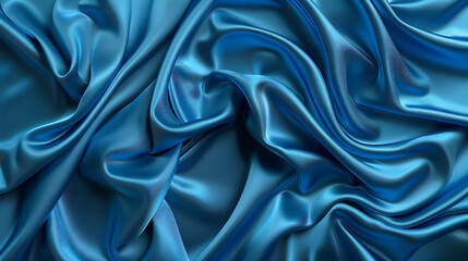 Obraz premium Alice Blue silk background realistic top view