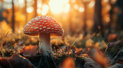 fly agaric mushroom