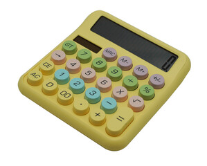 calculadora amarilla