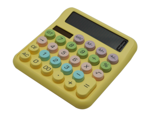 calculadora amarilla