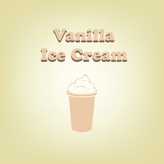 Vanilla Ice Cream poster