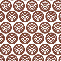 beer icon pattern background beverage Vector