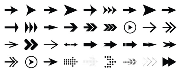 arrow vector. set of arrow icons