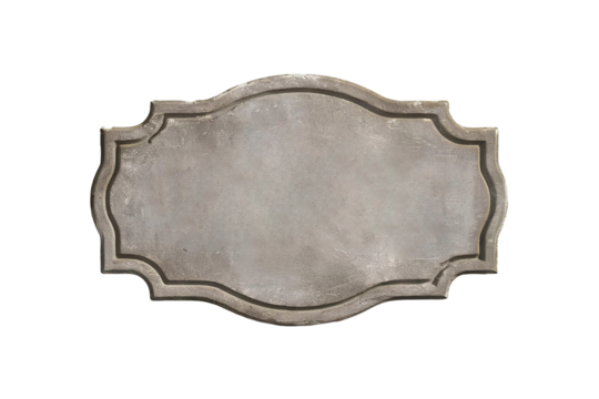 Old stone sign plate, cut out vintage memorial rock texture panel plaque transparent historical grunge concrete ancient cement rectangle grey aged materiel png block pattern isolated signboard