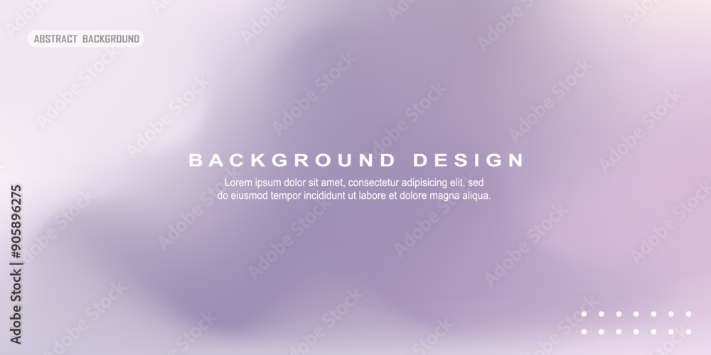 Poster landing page template for your website with a modern and trendy background. abstract dynamic, modern