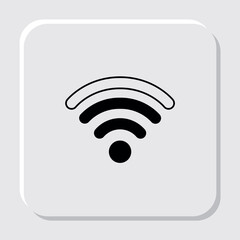 Wi-fi zone icon Connection symbol Vector