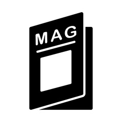 Magazine icon template
