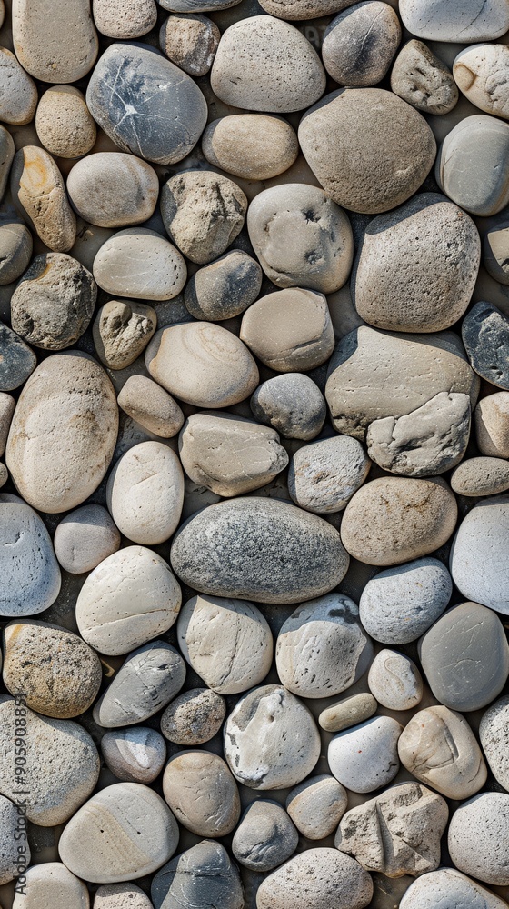 Poster a repeatable stone pattern ideal for sophisticated design backgrounds