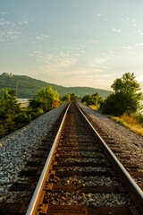 Fototapeta premium Curvy Path to Infinity