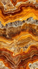 Obraz premium Dynamic stone patterns intertwine with vibrant warm hues to create a timeless backdrop