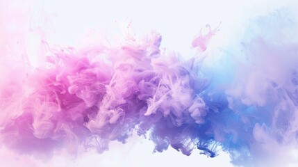 Fototapeta premium Ethereal Pastel Ink Swirls