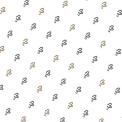seamless pattern with skulls