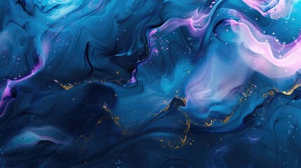 Naklejka premium abstract color texture background art pattern color fluid blue effect abstract texture design pattern color background gold mineral luxury ink nature wallpaper creative