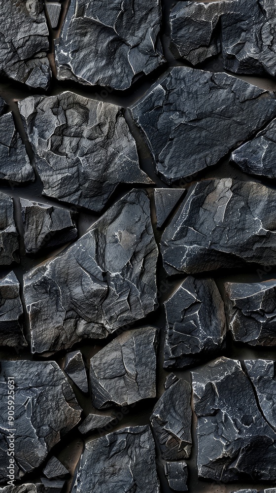 Aufkleber rich, dark stone texture ideal for creating unique tile patterns and designs