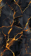 Striking texture showcasing a rich stone pattern with golden highlights