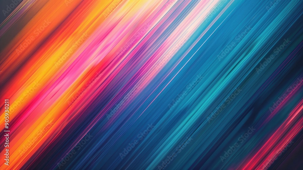 Poster abstract colorful motion blurred background with gradient lines texture