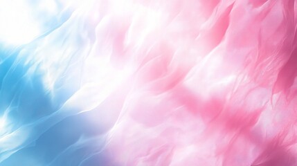 Obraz premium Celestial Cotton Candy: An ethereal blend of pink, blue, and white hues dance across this soft texture, creating a dreamy and whimsical abstract background.