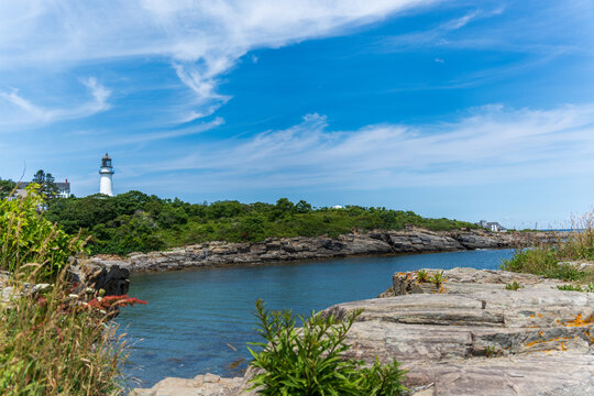 view of the coast of the sea