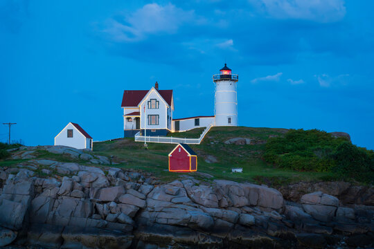Lighthouse by the sea